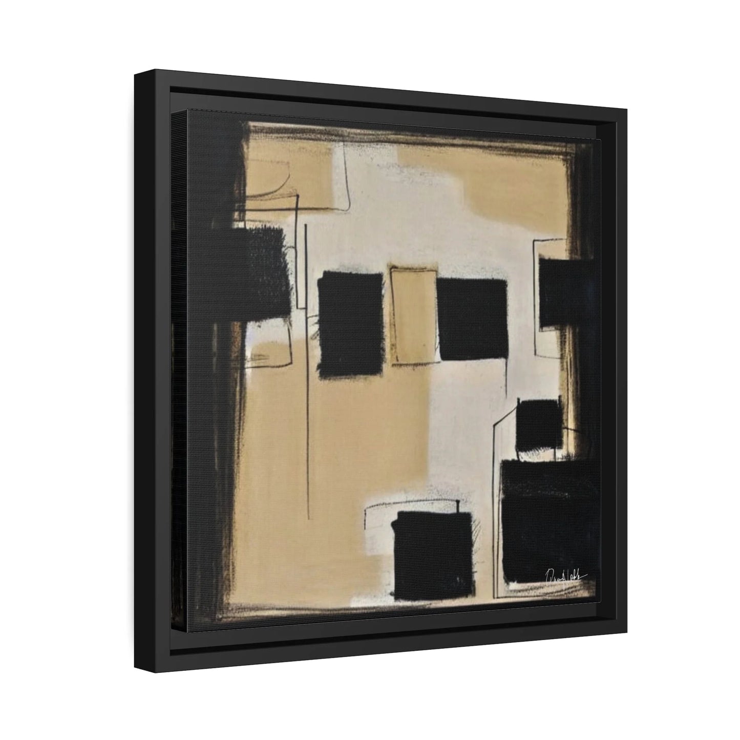 Transform Your Space with Minimalist Canvas Wall Art by QueenNoble - Framed Elegance for Every Room