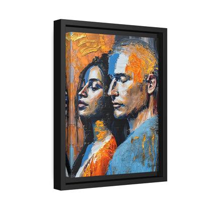 Elevate Your Space with THE COUPLE 2 Canvas Wall Art by QueenNoble